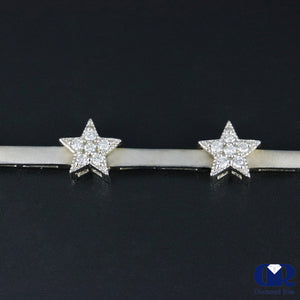 1.00 Ct Diamond Star Shaped Tennis Bracelet In 14K White Gold - Diamond Rise Jewelry
