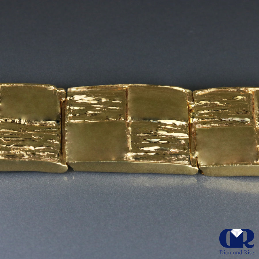 Handmade 14K Solid gold Bracelet - Diamond Rise Jewelry