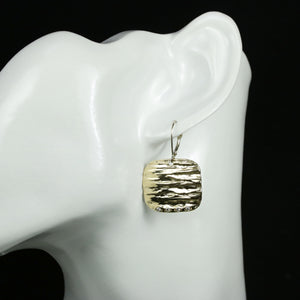 Handmade Diamond Dangle Drop Earrings In 14K Gold - Diamond Rise Jewelry