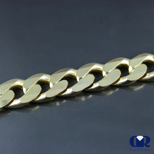 Men's 14K Yellow Gold Cuban Chain Necklace 13 mm - Diamond Rise Jewelry