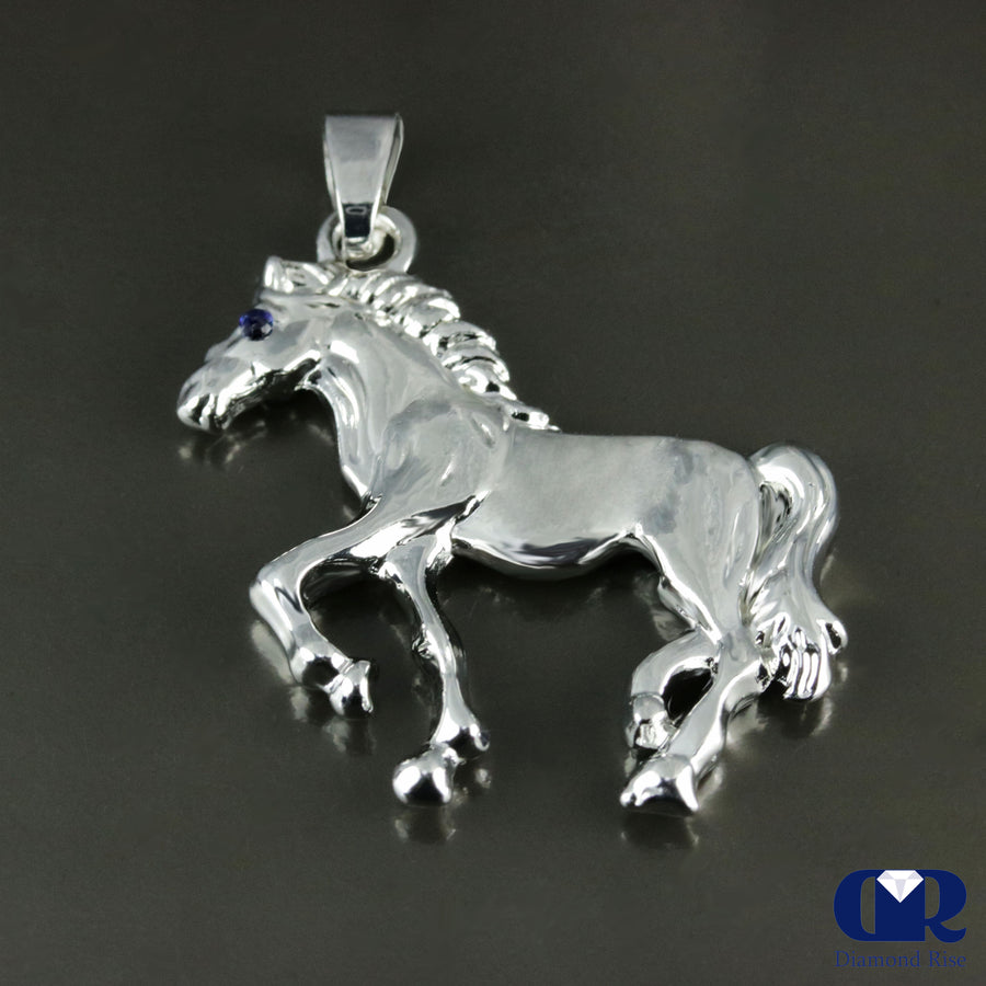 Men's Unique 14K Gold Horse Pendant - Diamond Rise Jewelry