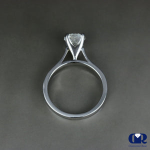 1.05 Carat Round Cut Diamond Solitaire Engagement Ring 14K Gold - Diamond Rise Jewelry