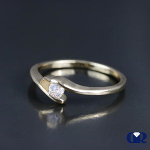 Round Cut Diamond Solitarie Engagement Ring - Diamond Rise Jewelry