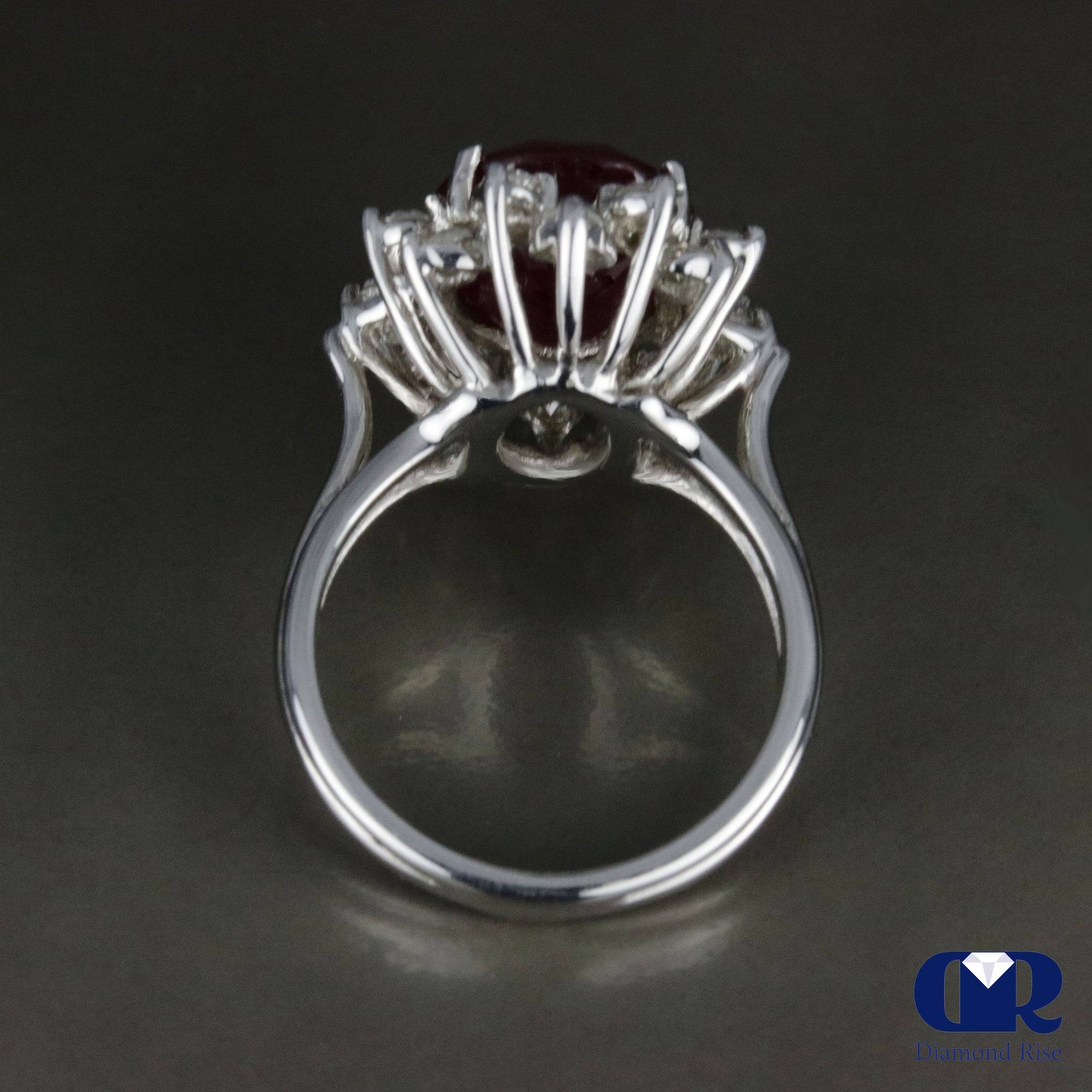 1/2 CT. T.W. Multi-Row Right-Hand Diamond Ring in 14K White Gold | Zales