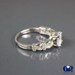 1.78 Ct Round Cut Diamond Engagement In 14K Gold - Diamond Rise Jewelry