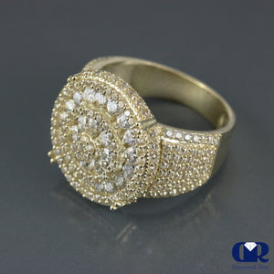 Men's 14K Diamond Pinky Ring - Diamond Rise Jewelry
