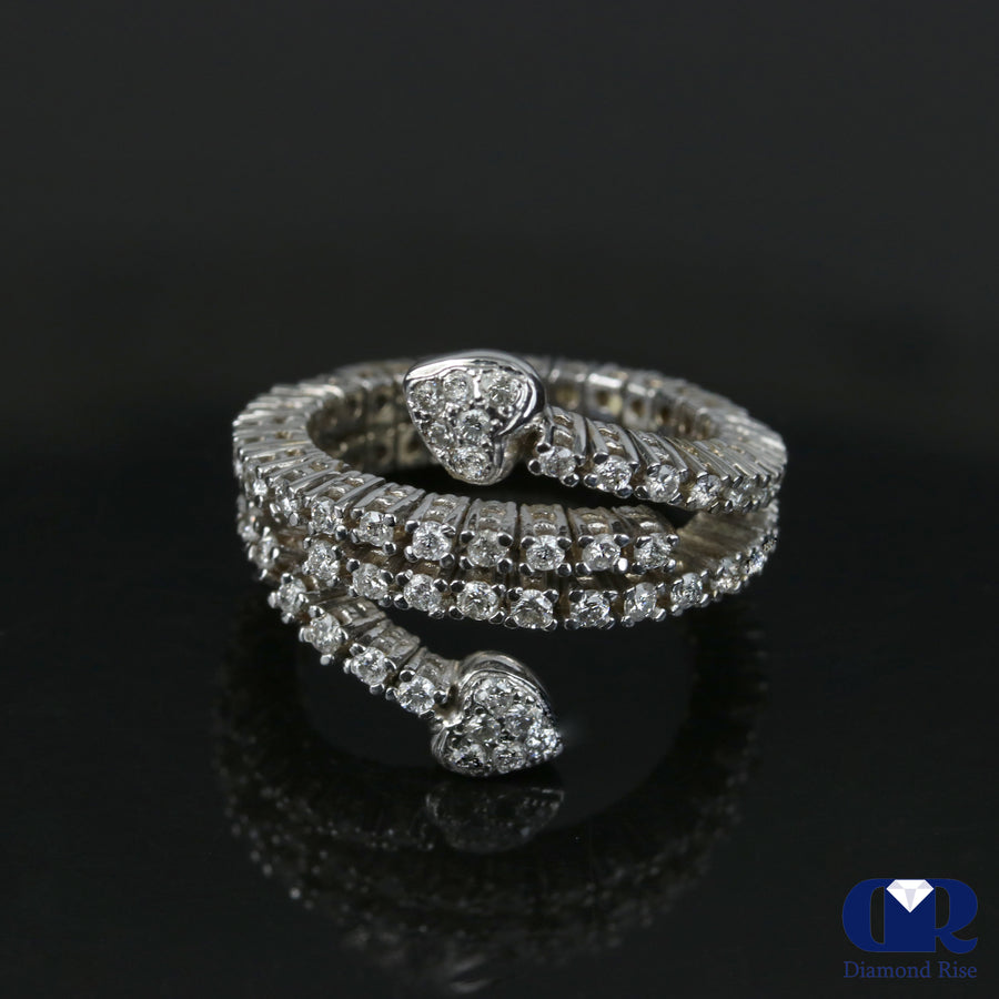 Diamond Anniversary Ring Right Hand Ring In 14K Gold - Diamond Rise Jewelry